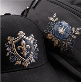 Embroidery-Effect Design